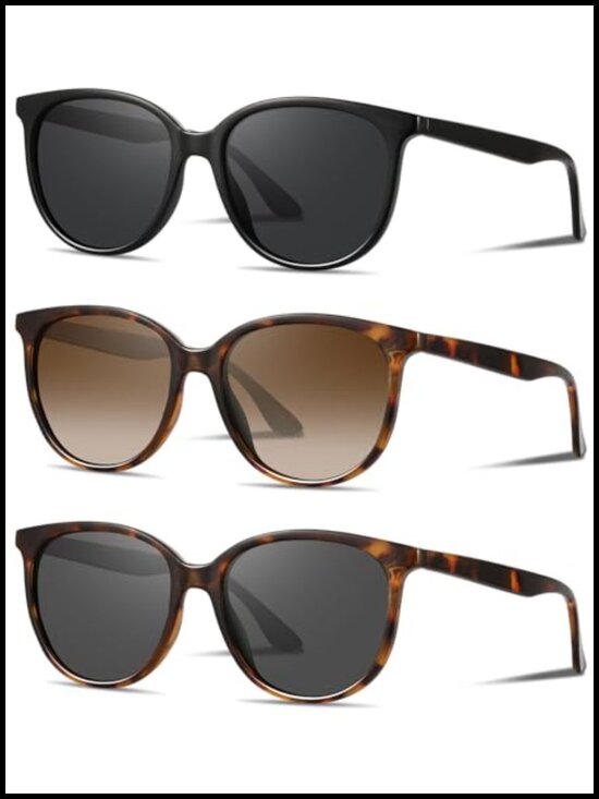 Retro Polarized Sunglasses with UV400 Protection, TAC Lens, Unisex main image 6